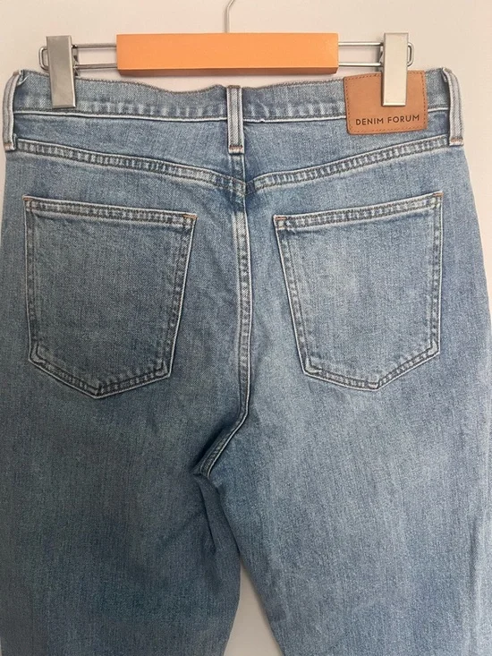Aritzia Denim Forum Arlo High Rise Straight Size 28 Inseam 28” - Picture 6 of 9